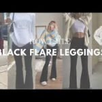 30 Flare Leggings Outfit Ideas You’ll Absolutely Love